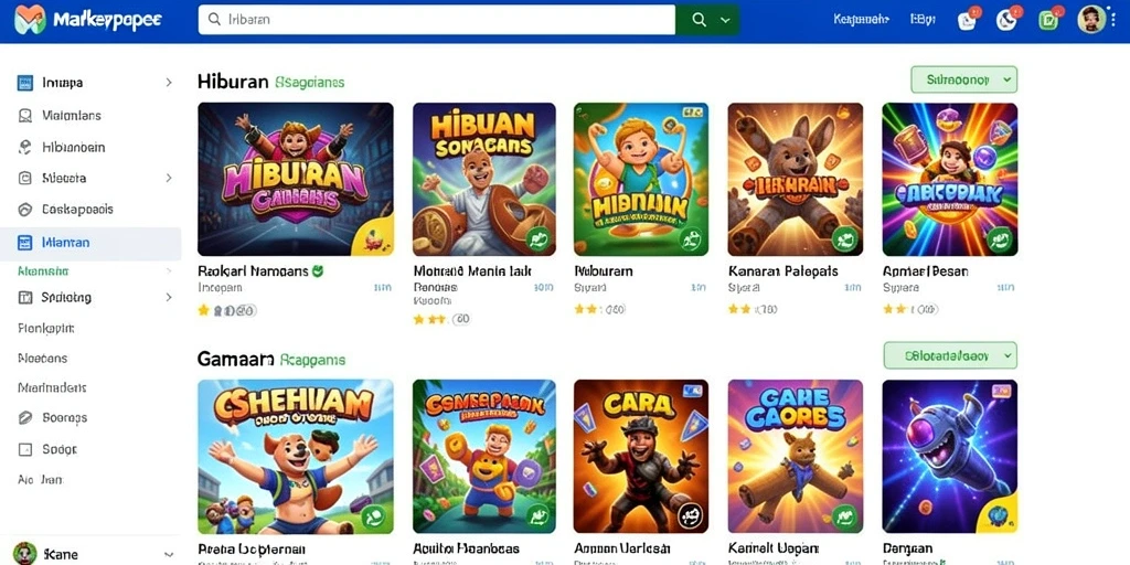 Momen kompetitif dalam game yang seru dan mendebarkan.