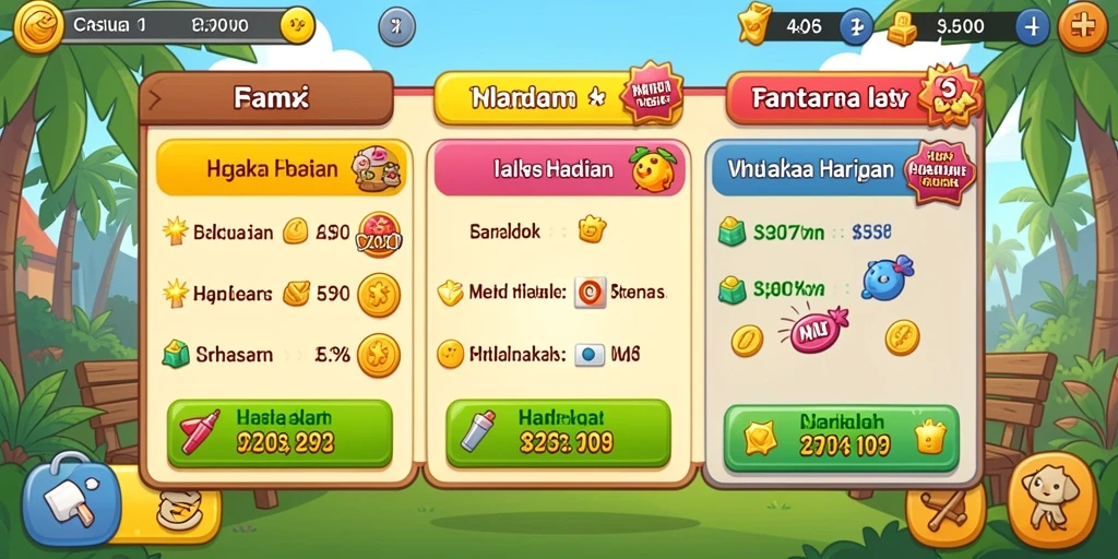 Bonus menarik menunggu setiap pemain.